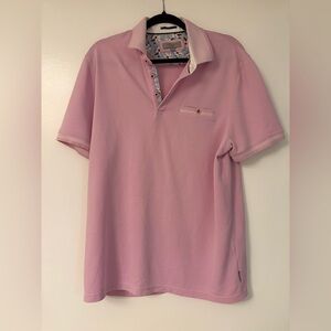 Ted Baker Light Pink Polo Shirt
